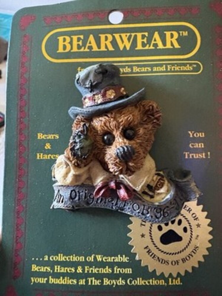 Vintage Boyds Bears Brooch Pin The Original Bearwear Collection